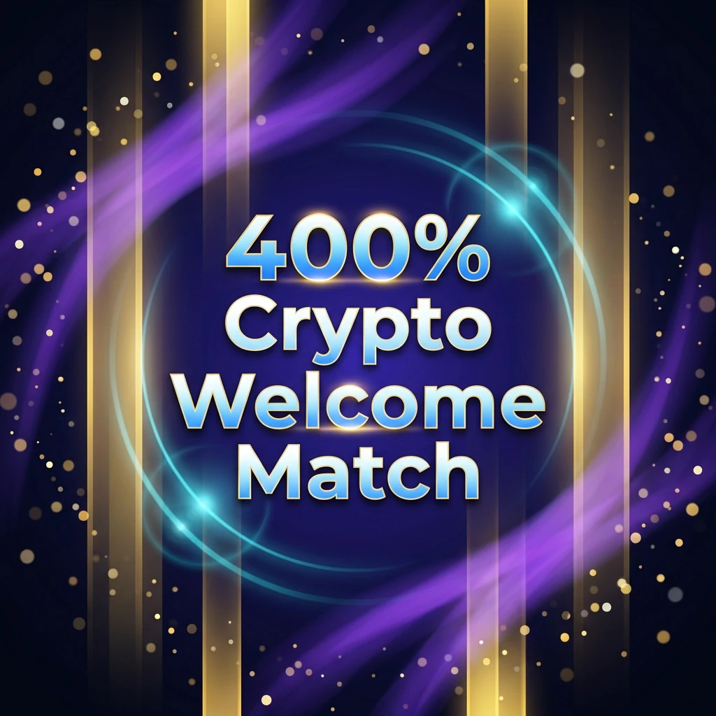 400% Crypto Welcome Match